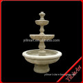 Small Marble 3 Tier Water Fountains For Garden Decoration YL-P106